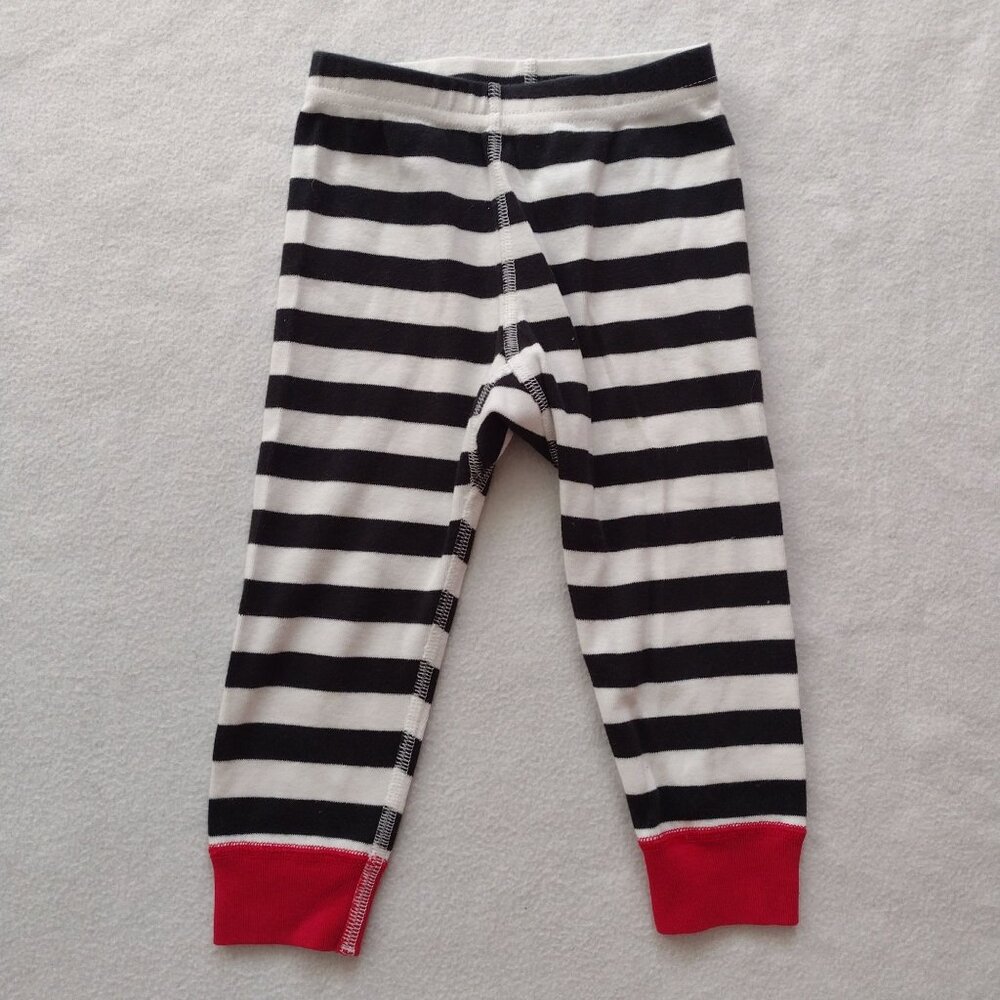 Hanna Andersson Disney Pajama Set 2T Mickey Mouse Organic Cotton Long Johns - Picture 7 of 9